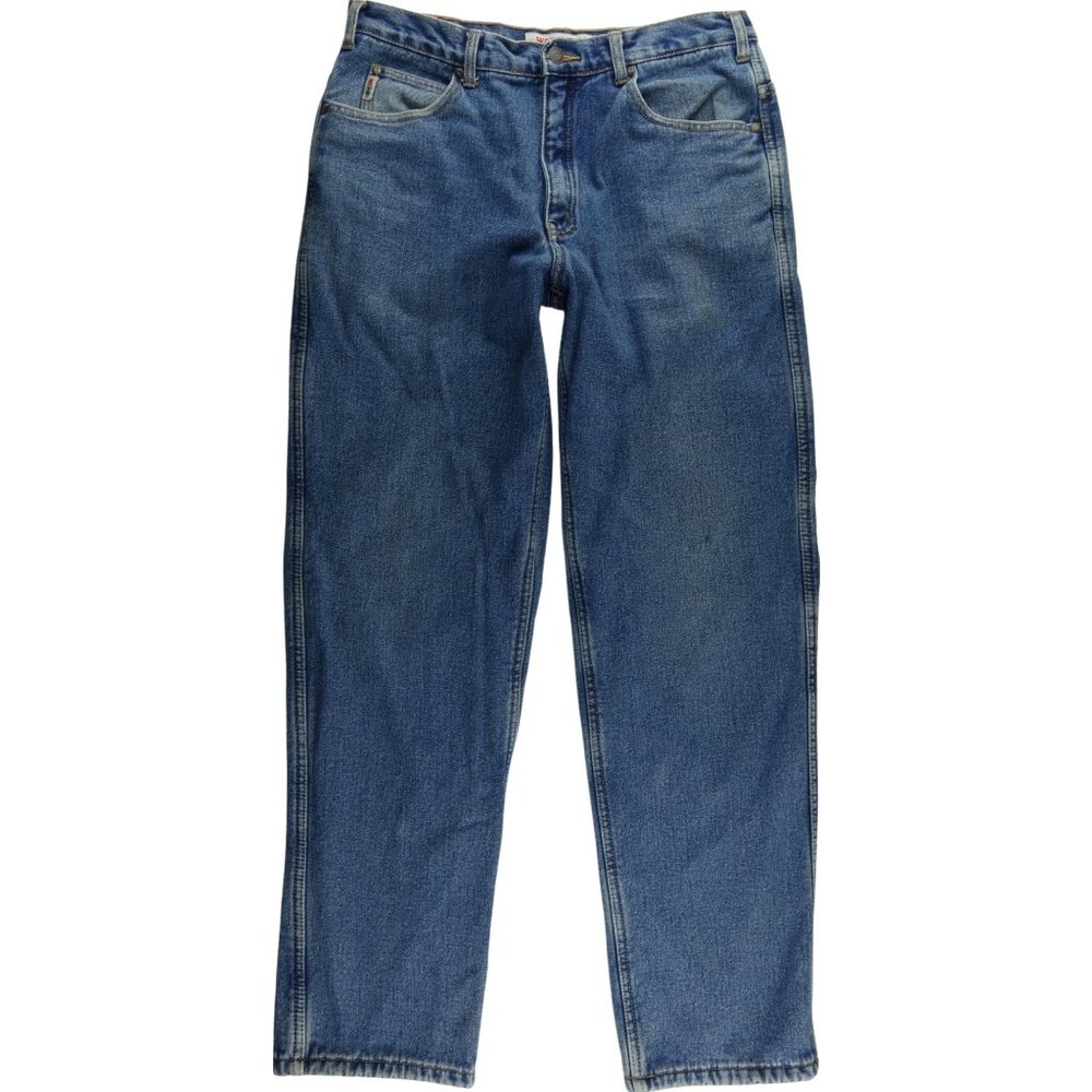 WorkKing Straight Jeans Fleece Lined 34 Waist B949